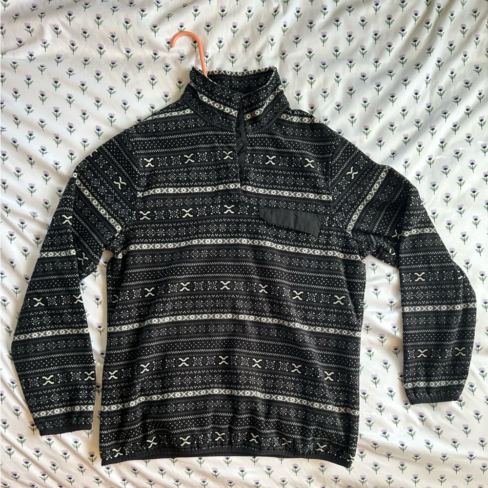 Vintage half button up